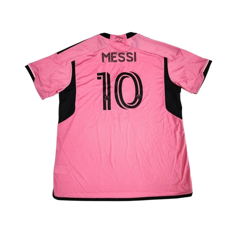​Adidas Inter Miami CF Messi Authentic Home Jersey 24/25 Pink 2XL - New $130